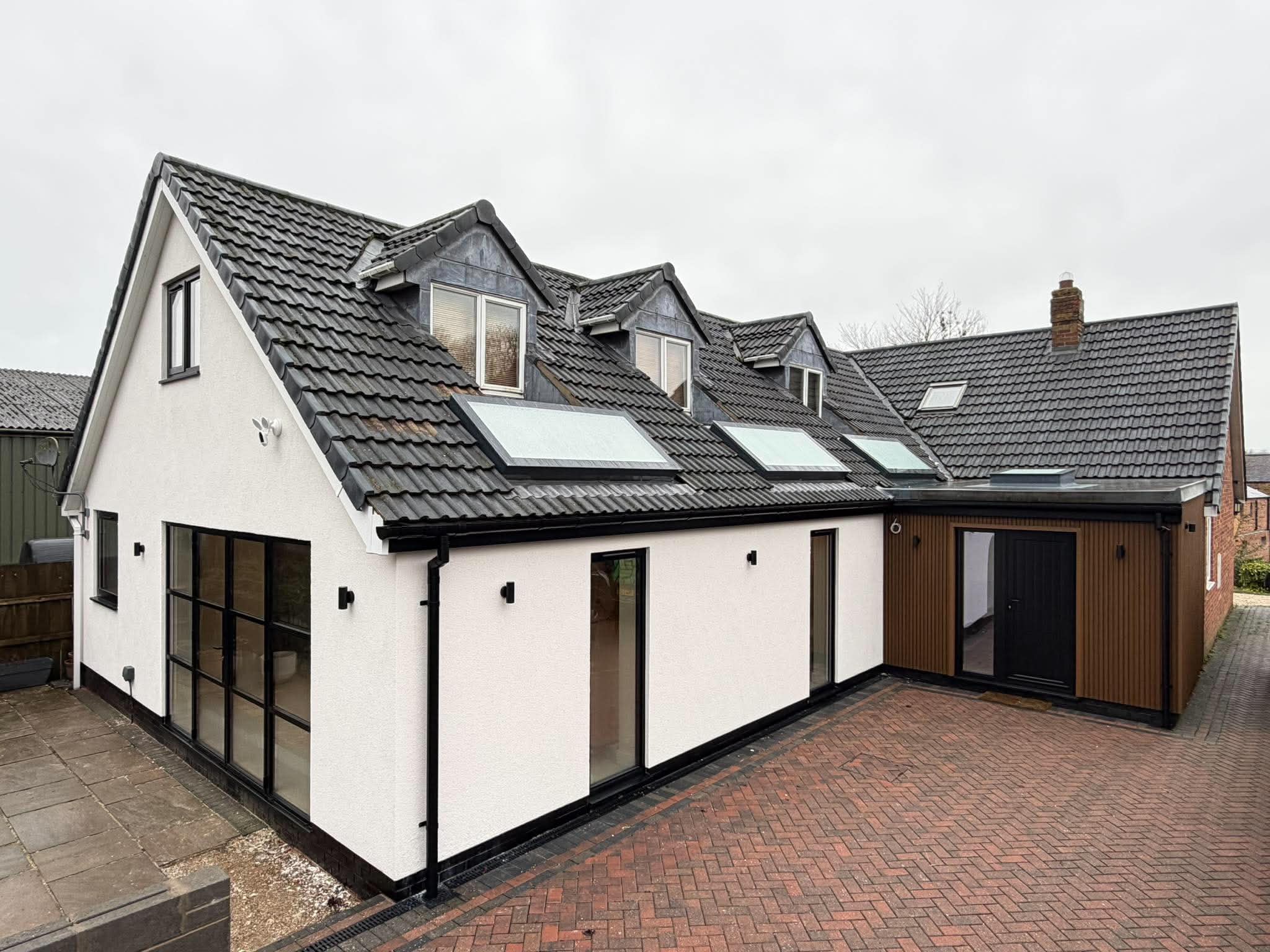 Completed extension interior Goodmanham — T3 Developments Hull